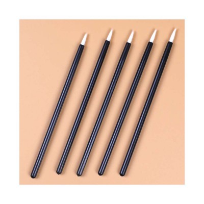 Compostable Mascara Wand Disposable Stick Black Handle Eyeliner Wands Brush