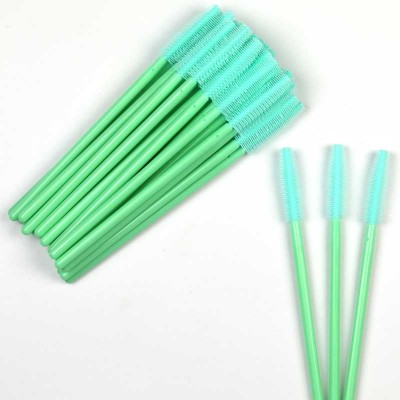 Lash Applicator Custom Eyelash Crystal Makeup Eyebrow Bling Sample Mascara Brush Silicone