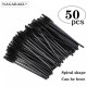 2021 NAGARAKU Eyelashes Makeup Brush Wholesale 50 PCs Package Mascara Eyelash Brush Disposable Mascara Wand Mascara Wand Brushes